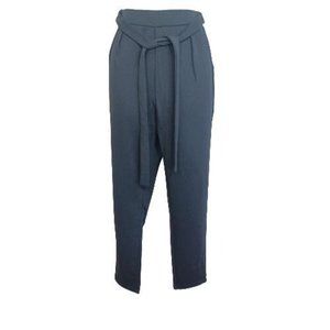 NWT Shein Women's Waist Belted Pants Black Color Size S(4) Straps Pockets